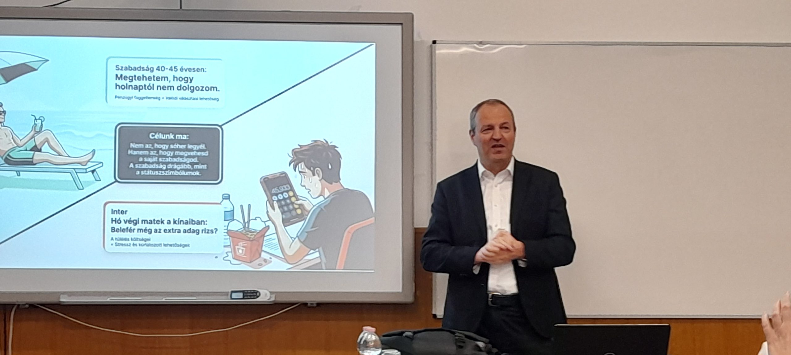 GAZDÁLKODJ OKOSAN?! – PÉNZÜGYI TUDATOSSÁGRÓL TANULTAK A PEDAGÓGIAI KAR HALLGATÓI